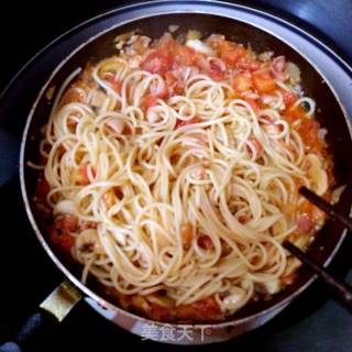 Tomato Bacon Pasta recipe