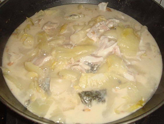 Pickled Cabbage Fish Soup recipe