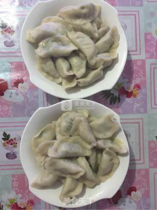 Leek Pork Dumplings recipe