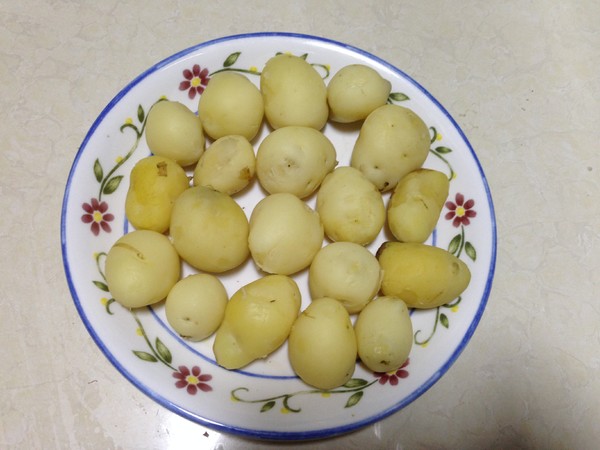 Fried Baby Potatoes with Salt and Pepper Cumin recipe