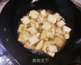 Stir-fried Tofu with Homemade Green Peppers recipe