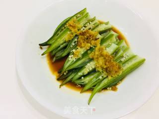 Garlic Okra recipe