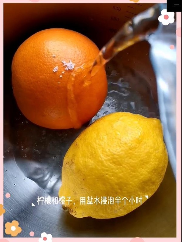 Lemon Fresh Orange Tea recipe