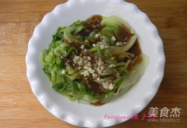 Garlic and Oyster Sauce Lettuce recipe