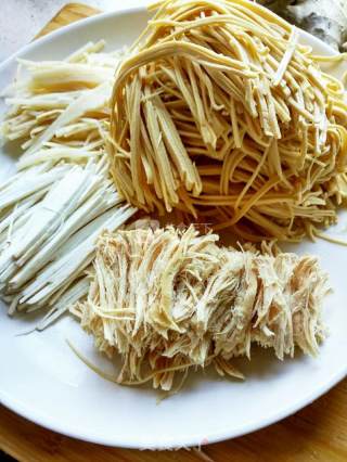 Boiled Dried Shreds recipe