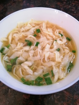 Handmade Noodles in Clear Soup