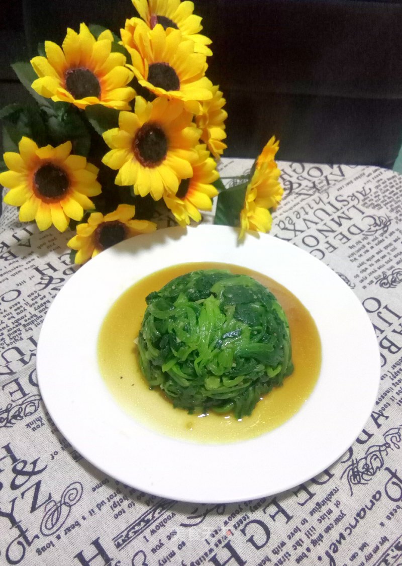 Garlic Spinach recipe