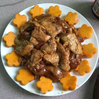 Pumpkin Steamed Chicken recipe