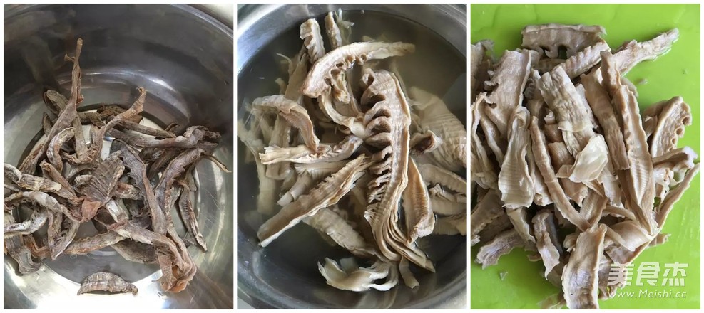 Dried Bamboo Shoots, Roast Pork, Fragrant Bamboo Shoots More Fragrant recipe