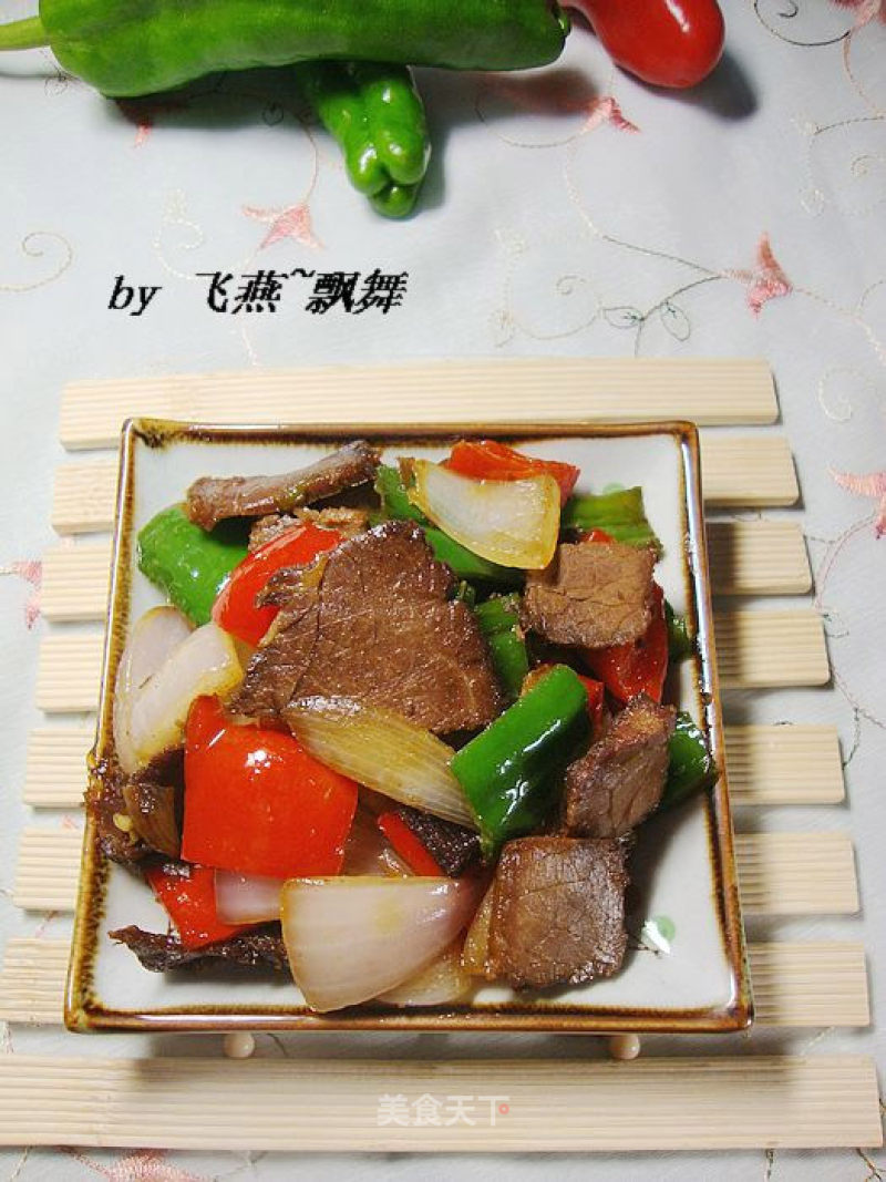 Home-style Stir-fry------【twice-cooked Beef】 recipe