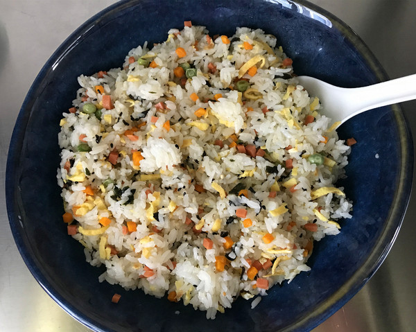 Ham and Vegetable Rice Ball recipe