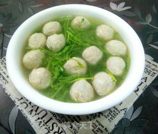 Meatball Bean Miao Soup recipe