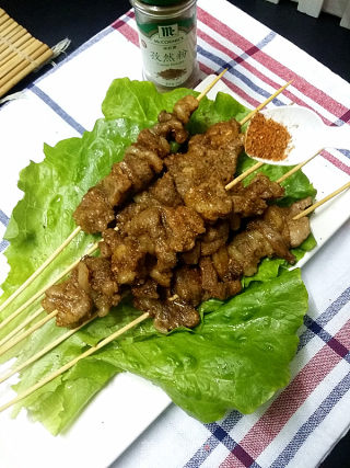 【jiangsu】orleans Cumin Lamb Skewers (microwave Version) recipe