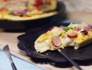 Fluffy Mushroom Pizza (second Edition) recipe