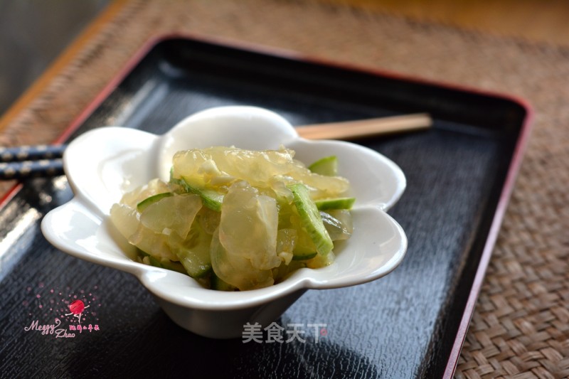 【beijing】jellyfish Head Mixed with Cucumber recipe