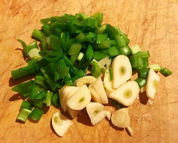 Fried Ham with Broad Beans recipe