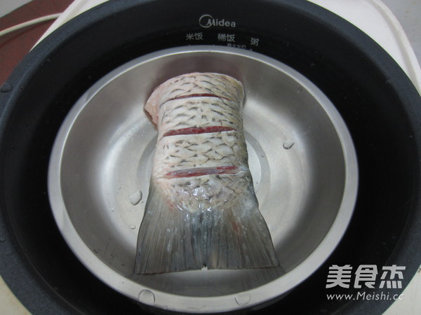 Steamed Fish Tail recipe
