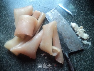 [the Skin of The Meat is Transformed into Squid Roll] recipe
