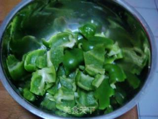 Stir-fried Pork with Potatoes and Green Peppers recipe