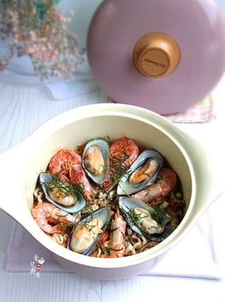 Seafood Rice recipe