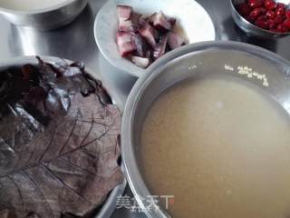 Rhubarb Rice and Bacon Zongzi recipe