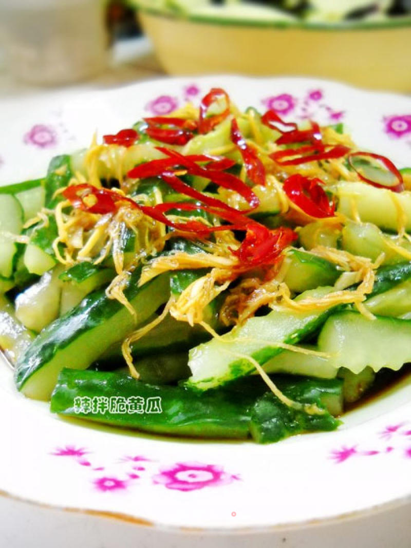 Spicy and Crispy Cucumber recipe