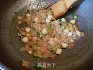 Braised Tofu with Bamboo Fungus and Scallops recipe