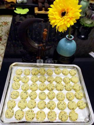 Margarita Black Sesame Biscuits recipe