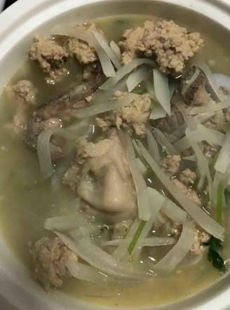 Fanggu Carrot Meatball Soup recipe