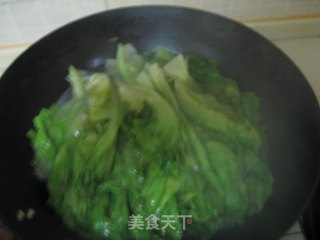 Simple and Easy to Make Delicious-lettuce in Oyster Sauce recipe