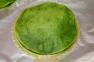 【matcha Mille Crepes】 recipe