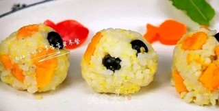 Durian Fruit Fragrant Rice Balls-nutrition for Babies recipe