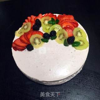 #aca烤明星大赛#strawberry Mousse Cake recipe