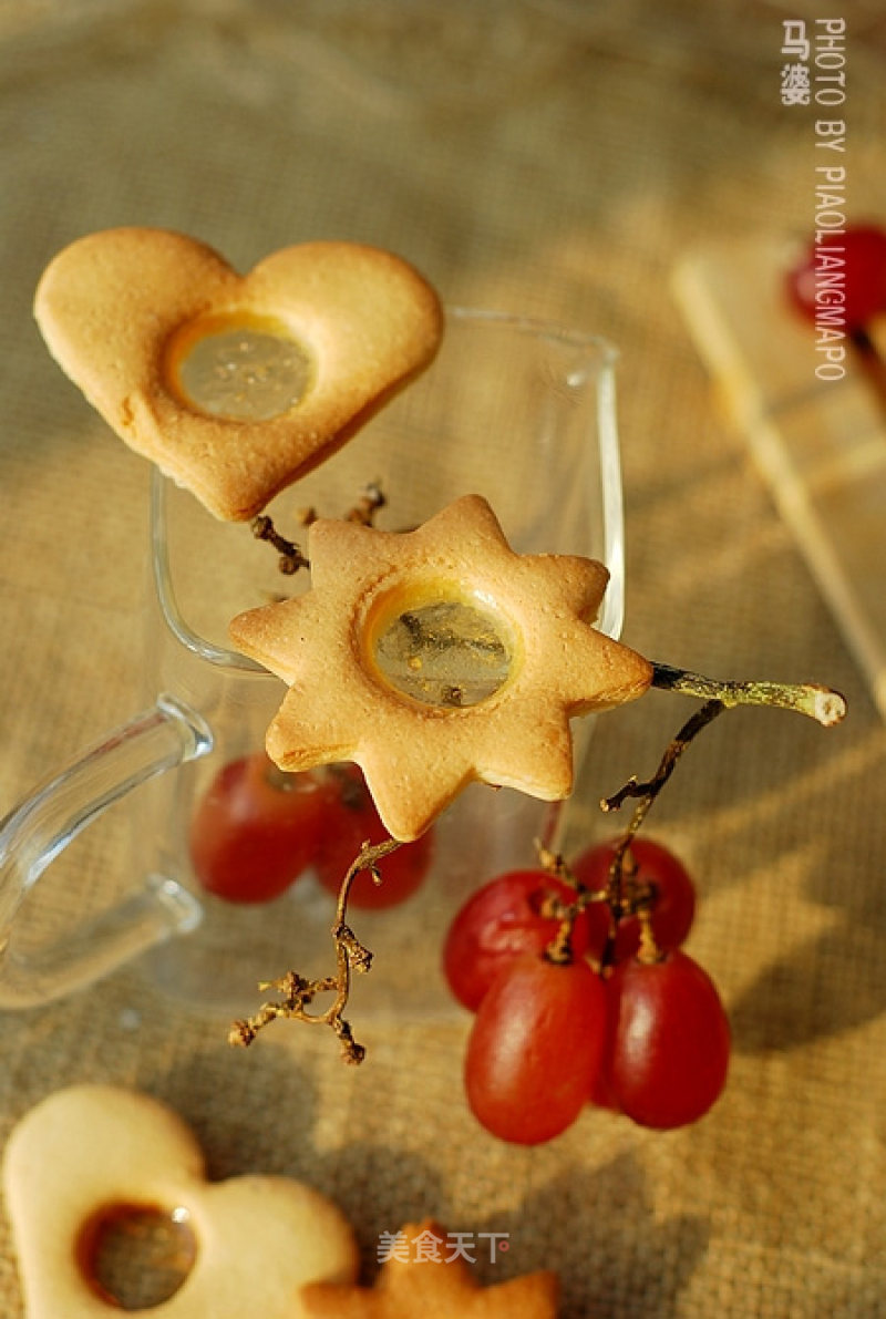 My Heart is Made of Glass-----glass Heart Biscuits