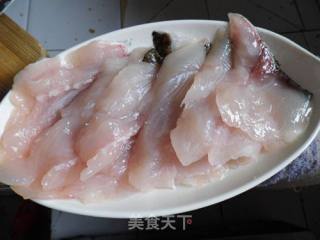 Steamed Fish Fillet with Black Bean Pepper recipe