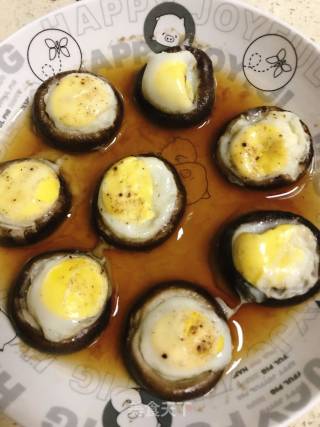 Shiitake Mushroom Steamed Egg recipe