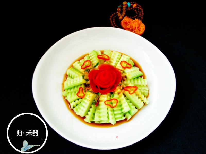 Refreshing Cucumber Strips recipe