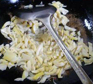 Fried Bamboo Shoot Tip with Sauerkraut recipe