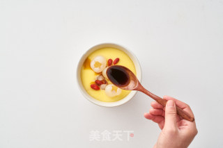 Longan Steamed Egg recipe