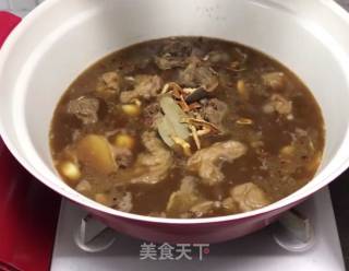 Stewed Beef Brisket with Radish recipe