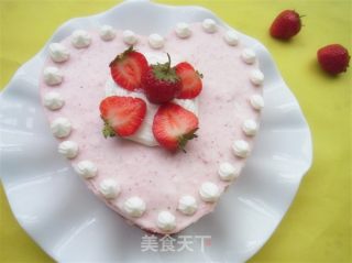 Strawberry Mousse Cake recipe