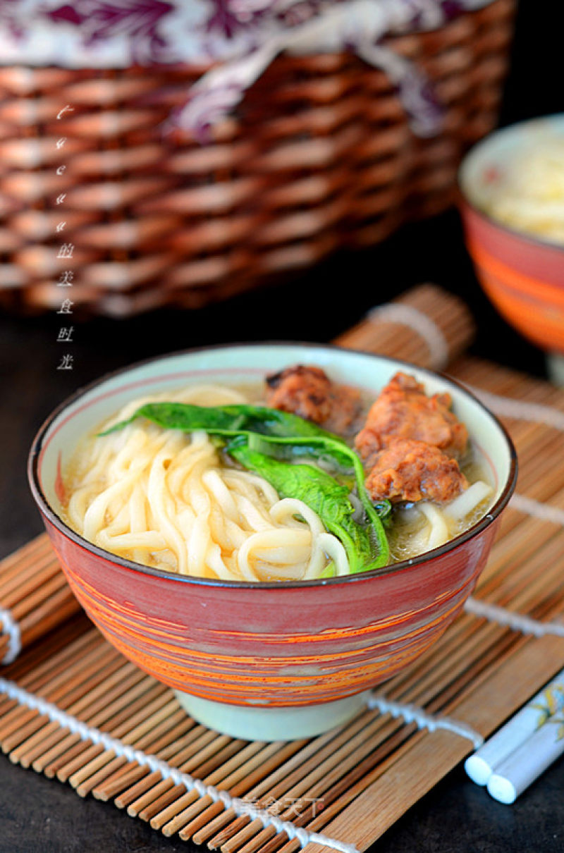 #御寒美食#meatball Noodle Soup