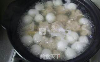 Winter Melon Meatball Soup recipe