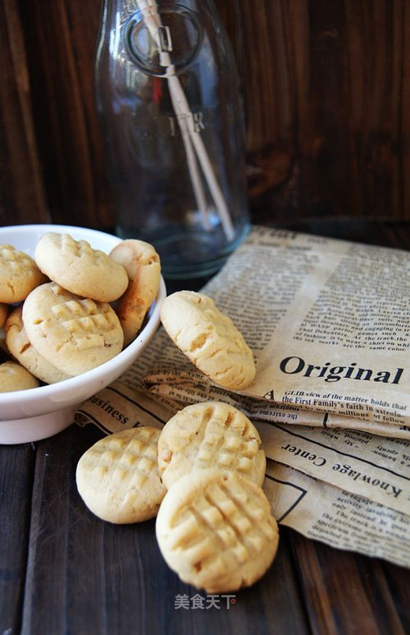 Fragrant Floating House---peanut Butter Cookies recipe