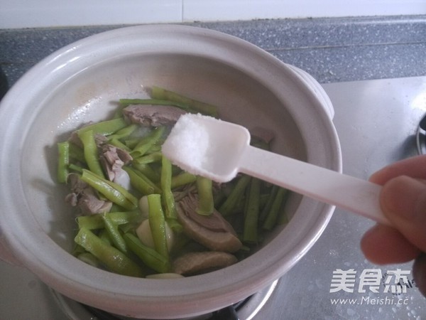 Salted Duck Beans recipe