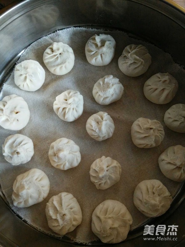 Pork Baby Vegetable Buns recipe