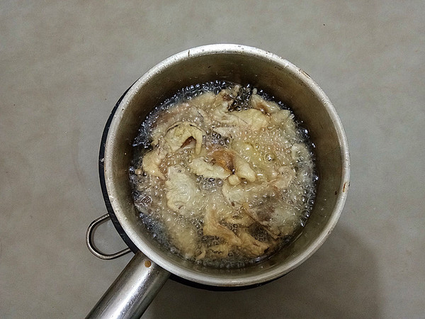 Soft Fried Oyster Mushroom recipe