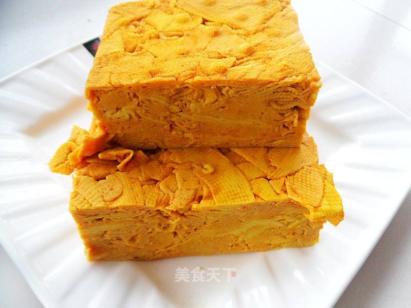 Dried Curry Tofu