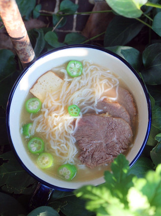 Beef Noodles in Broth recipe