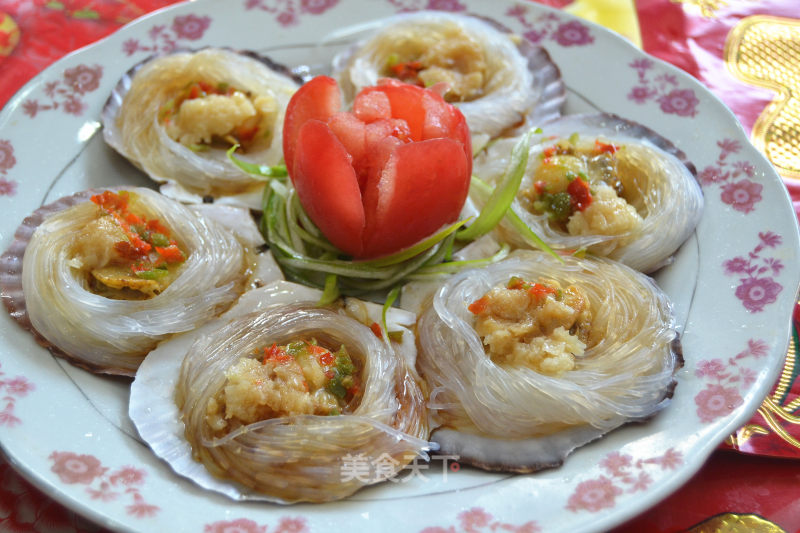 [anhui] Scallops with Garlic and Vermicelli recipe